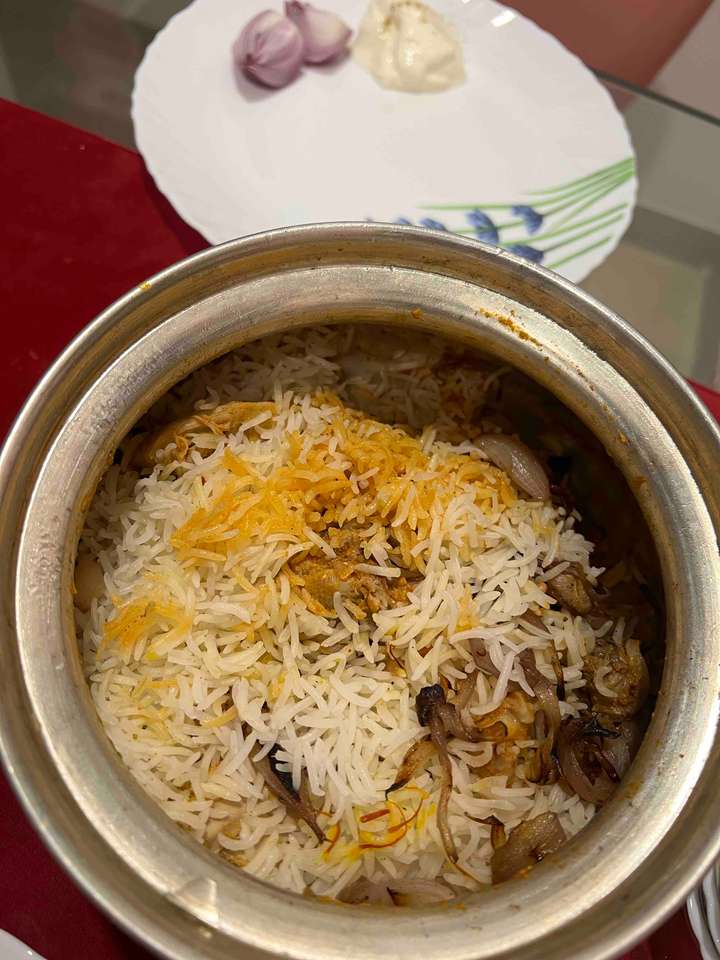 Chicken biryani 
