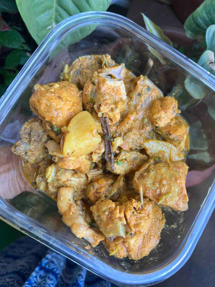 No oil Chicken gravy