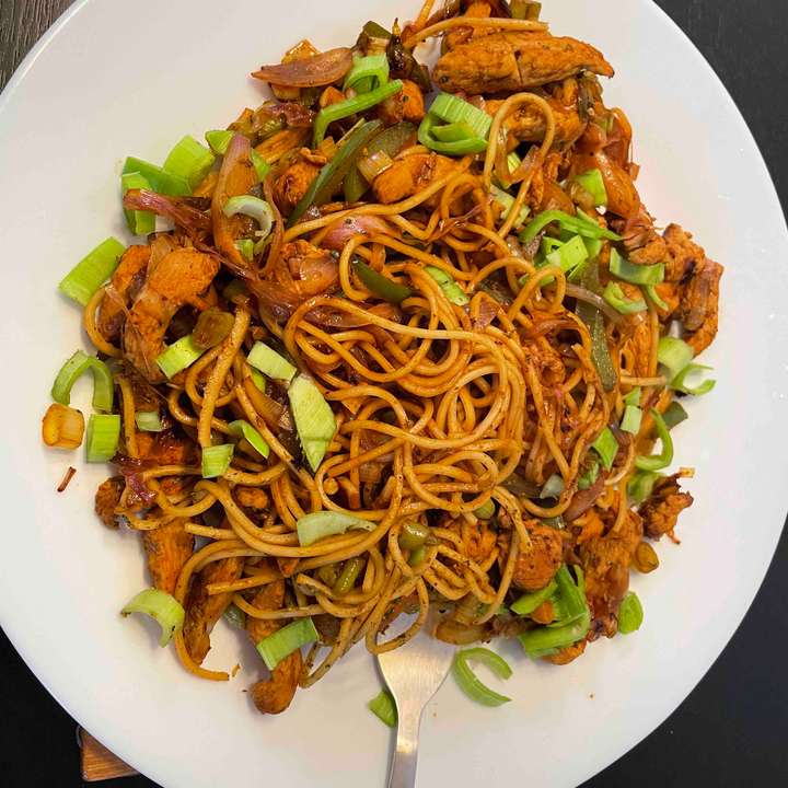 Chicken noodles 