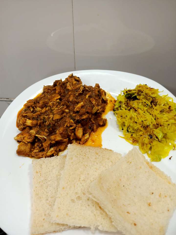 Shredded Chicken curry