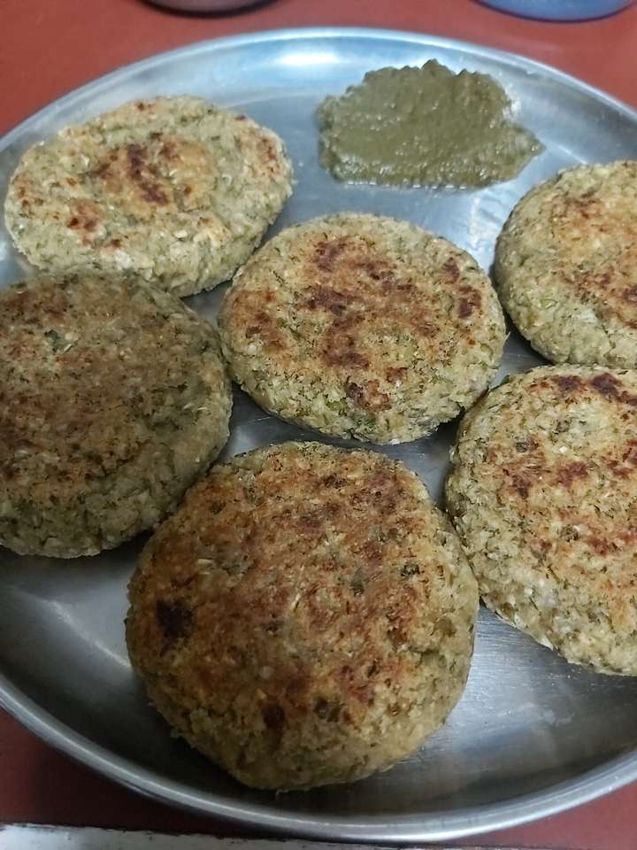 Moong Oats Kabab