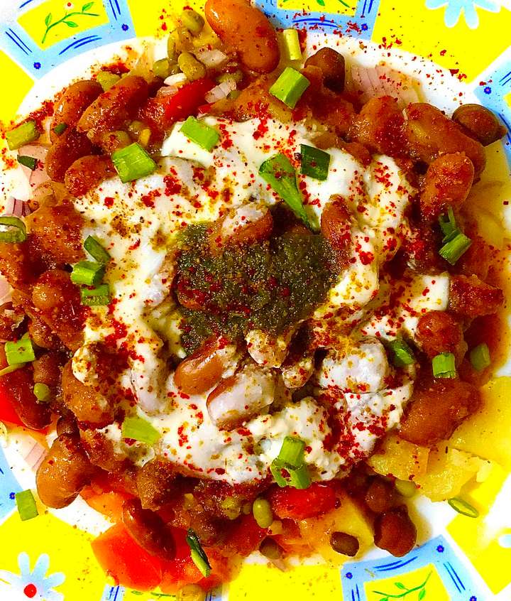 Mexicano Frijoles Tres (Three Beans Chaat)