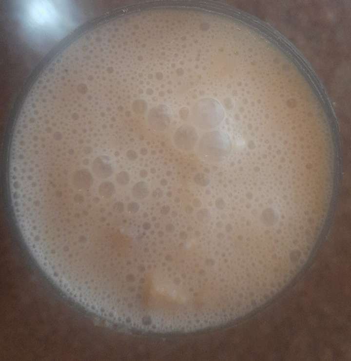 curd ,soya chunk smoothie 
