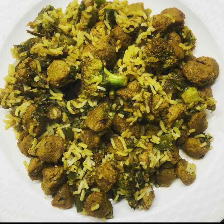 Soya veg Biryani