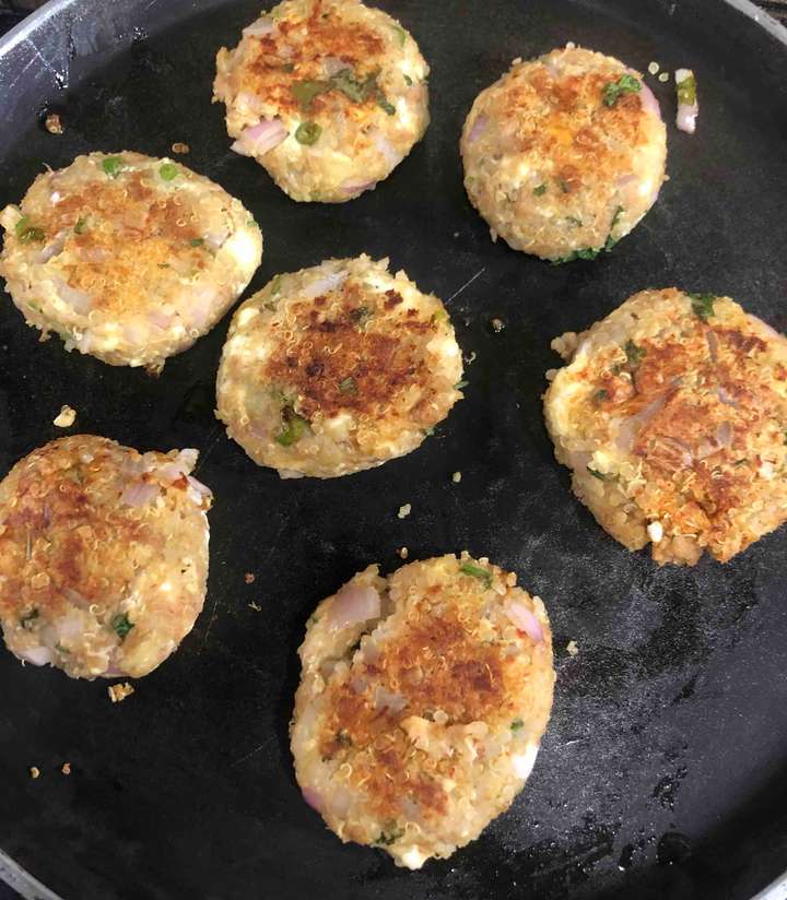 Quinoa Tikki