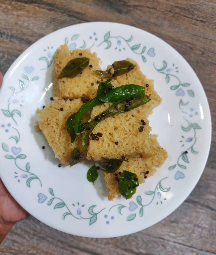 Instant Soyabean Granules Dhokla