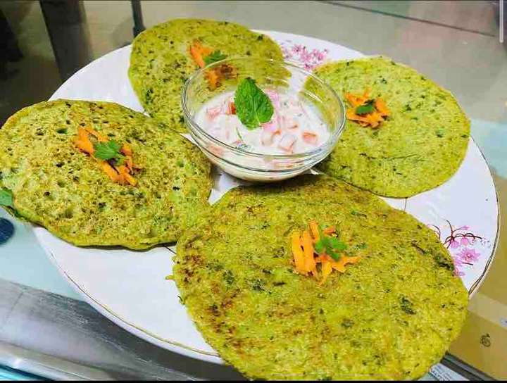 vegetable oats pancakes 
