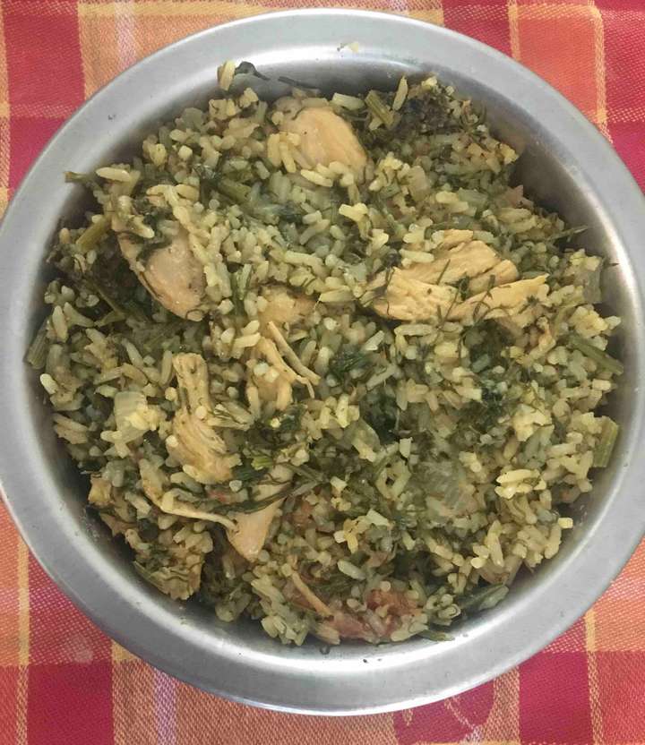 chicken dil biryani