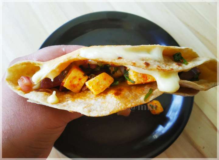 Spinach and Cheese Wrap