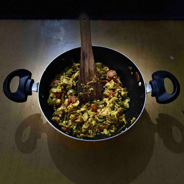 mix veg chicken fry