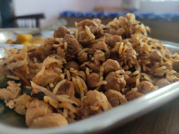 Soya Pulao