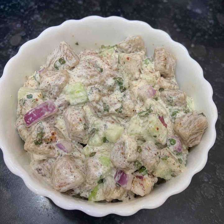 Spicy Curd Soya Bowl