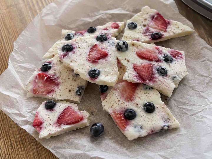 Frozen Protein Bark