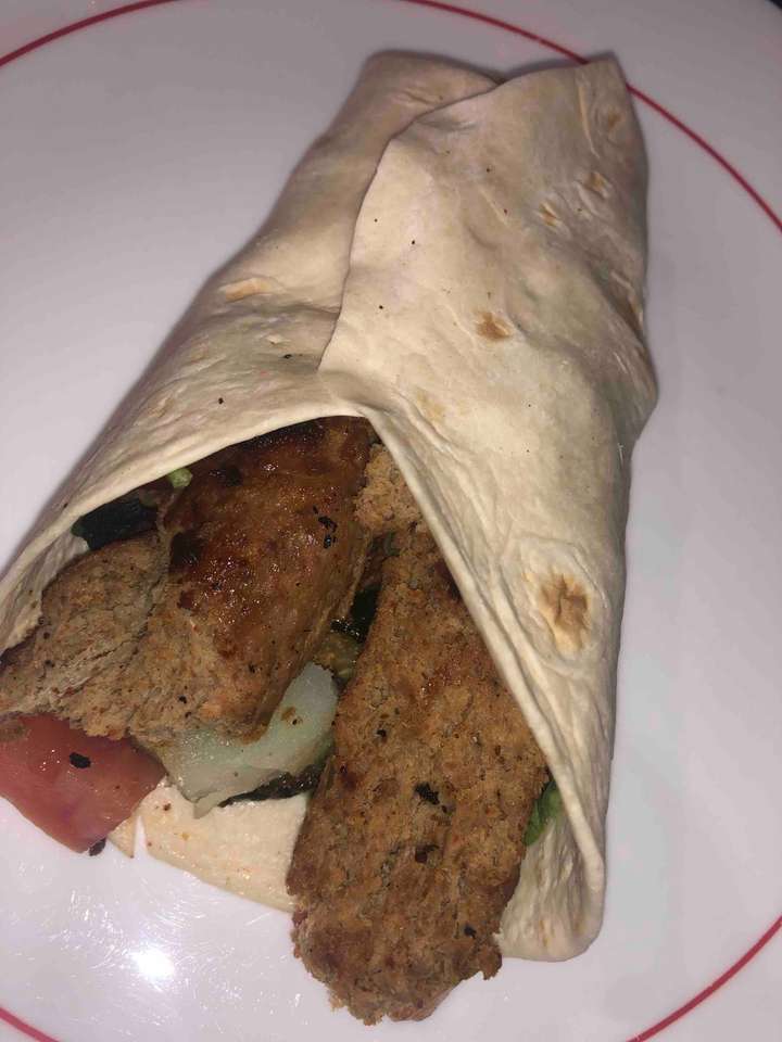 Turkey kebab donair