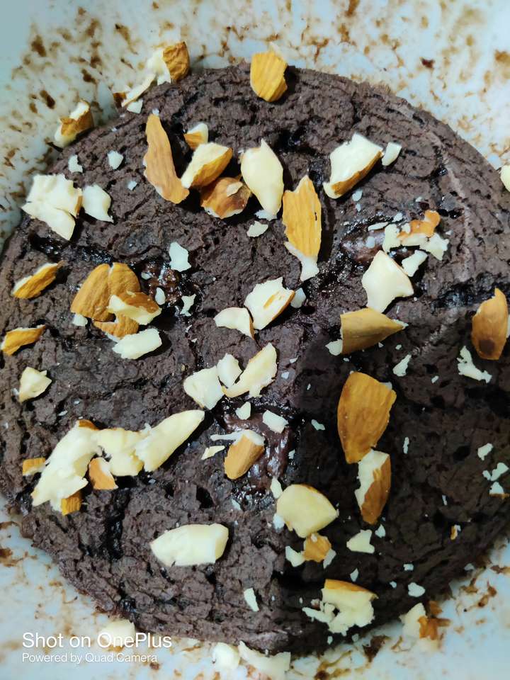 Oats brownie