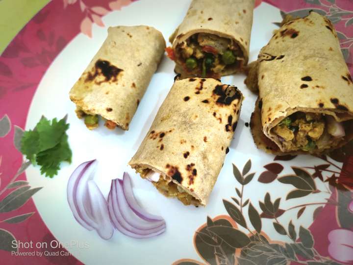 Soya Kheema Roll