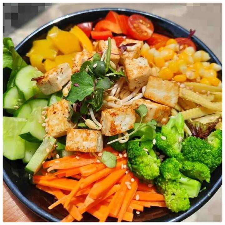 High protein High fibre Salad