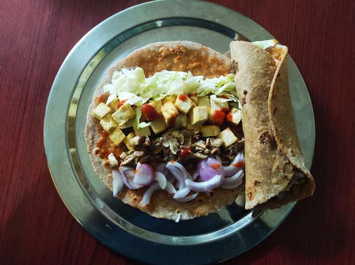 Quick protein roll with Soya