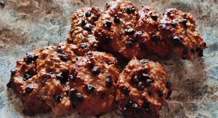 Oats banana Choco chips cookies