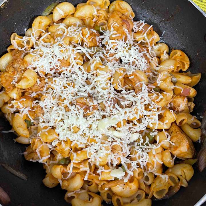 Chicken Macaroni Chilli 