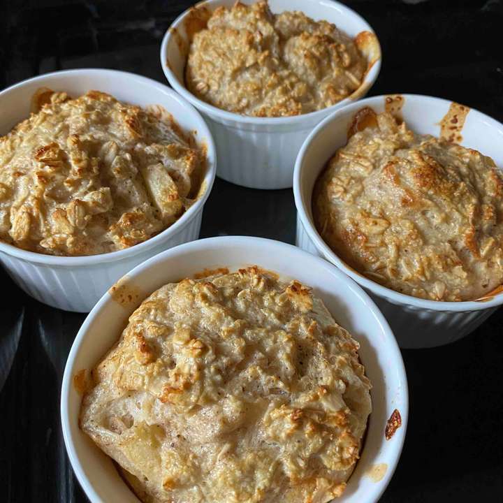 protein apple crumble 