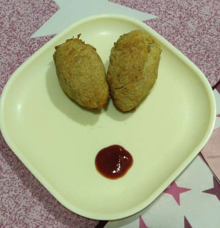 Air fried bread rolls 🌸
