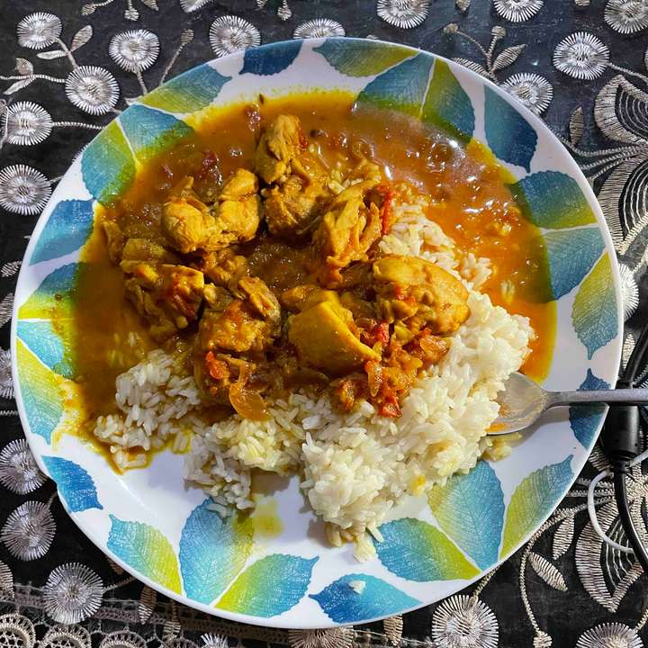 kari chicken & Rice