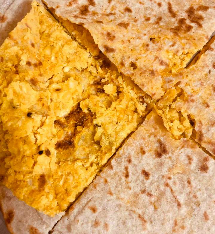 moong stuff paratha