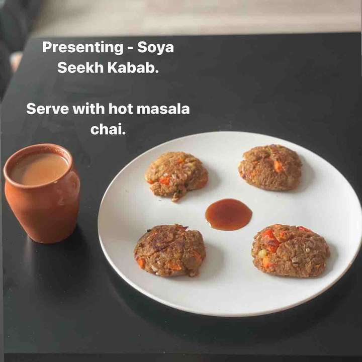 Soya Seekh Kabab