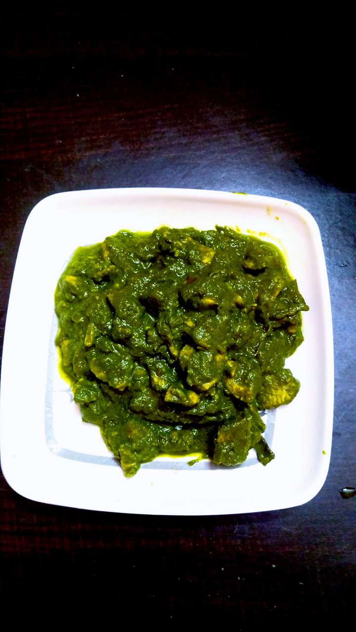 Palak chicken