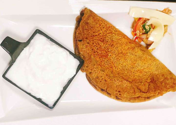 Tandoori Soya Cheela with stuffing 