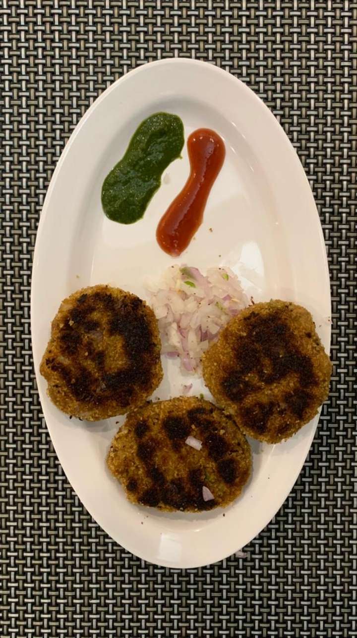 Soya chunks tikki