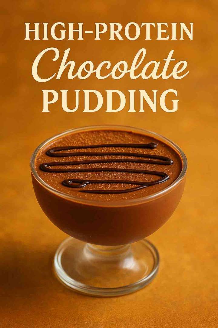 High Protein Chocolate Pudding
