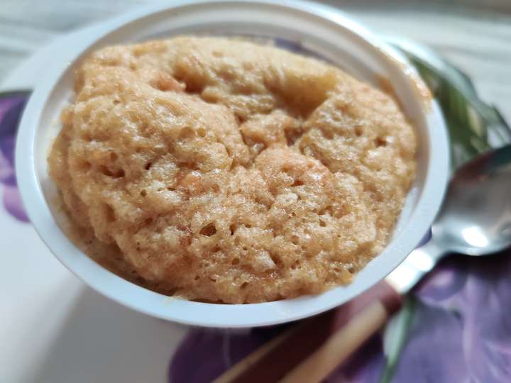 Peanut butter mug cake