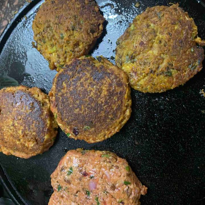 Paneer Chana Tikki