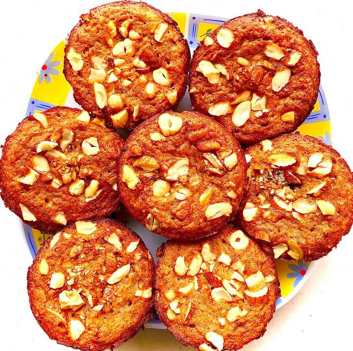 Nutty Banana Muffins