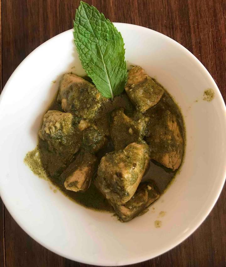 Haryali chicken 