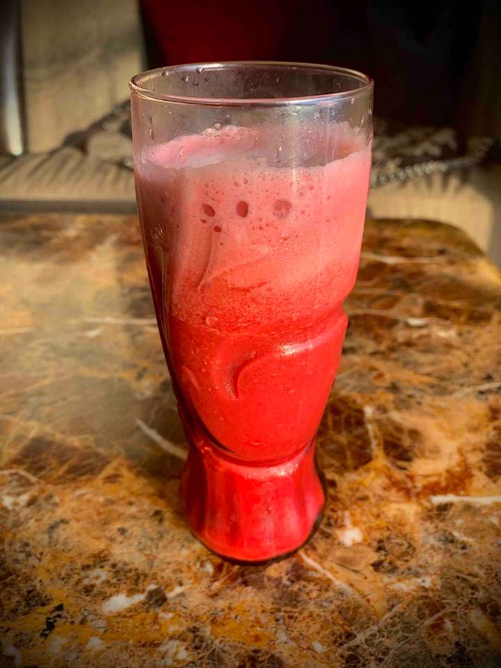 Beet & Mango Protein Shake 