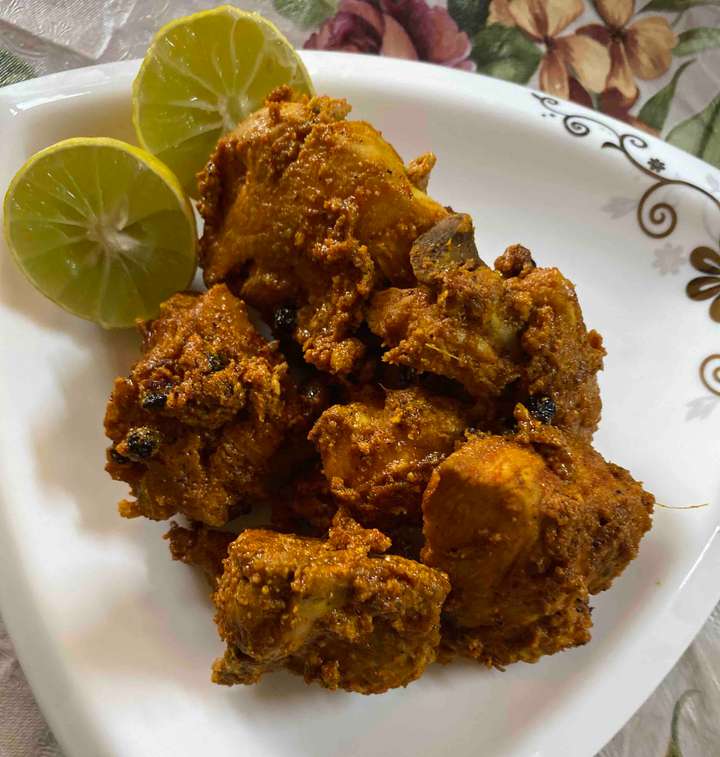 oil free dahi chicken 