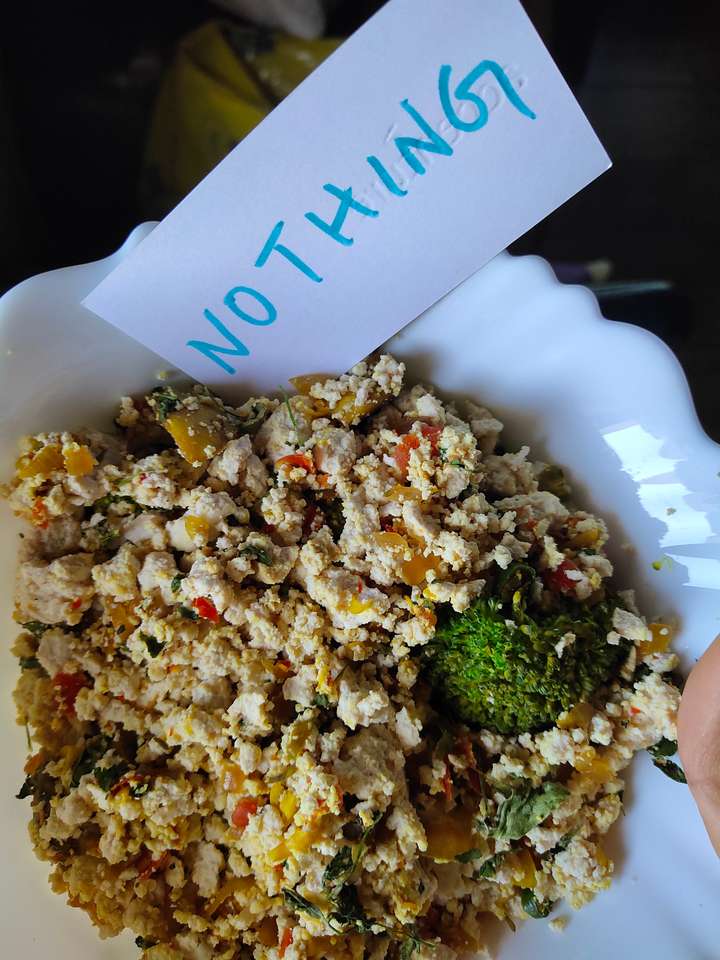 Soya paneer Scramble