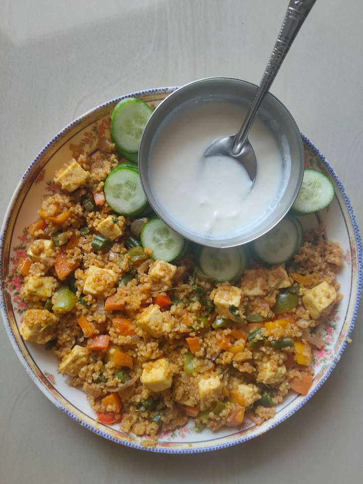 Daliya Paneer Pulav