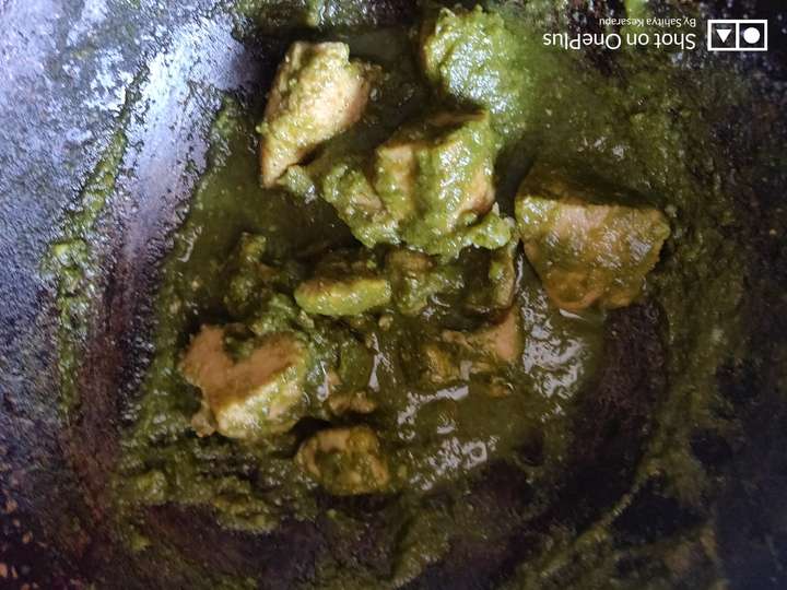 Mint and chilli chicken