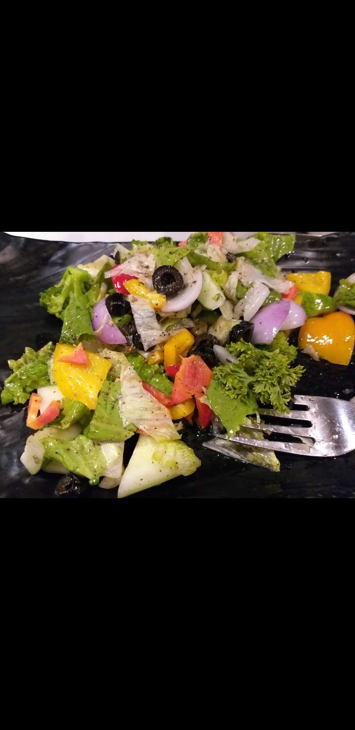 vegan exotic tropical salad