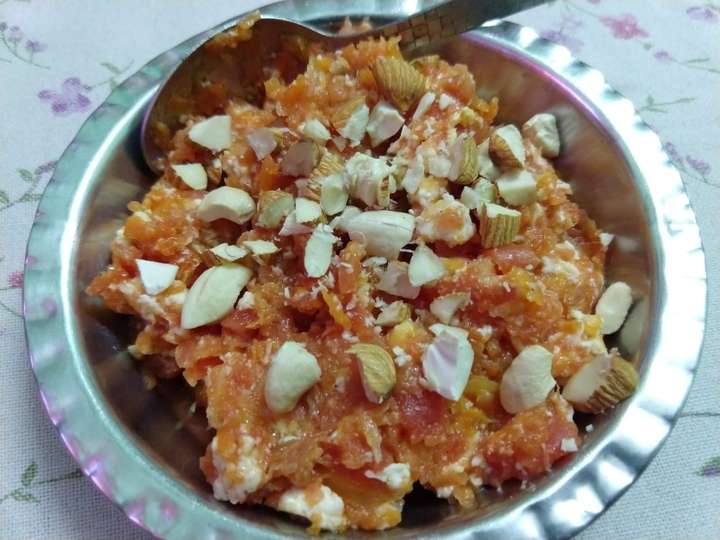 high protein gajar halwa