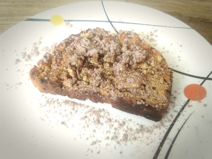 caramelized jaggery soya cake 