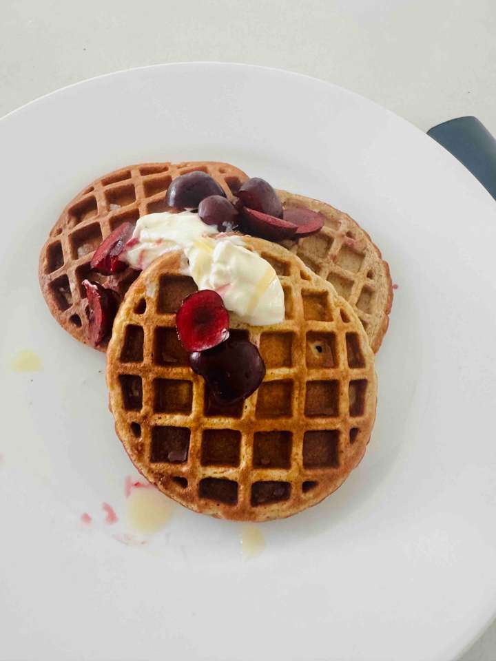 Oats waffles 