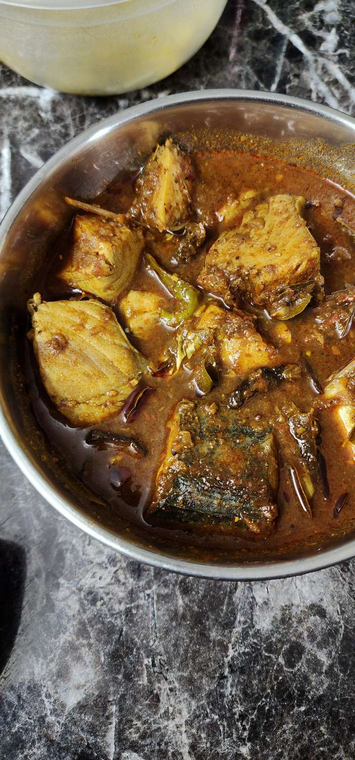 No Oil Fish Curry