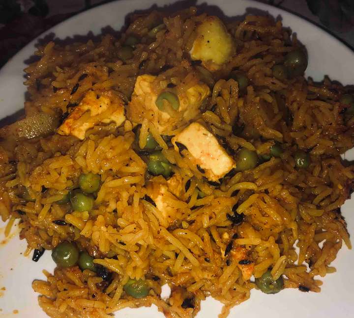lessoilpaneerbiryani