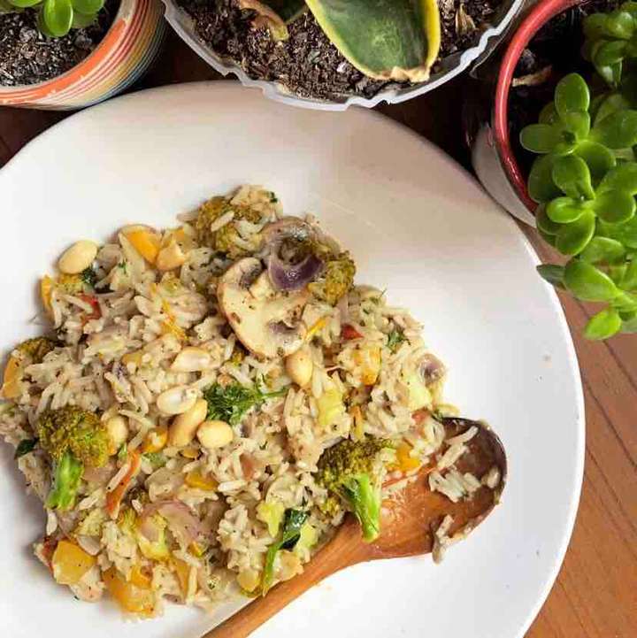 Sautéed Veggie Rice 