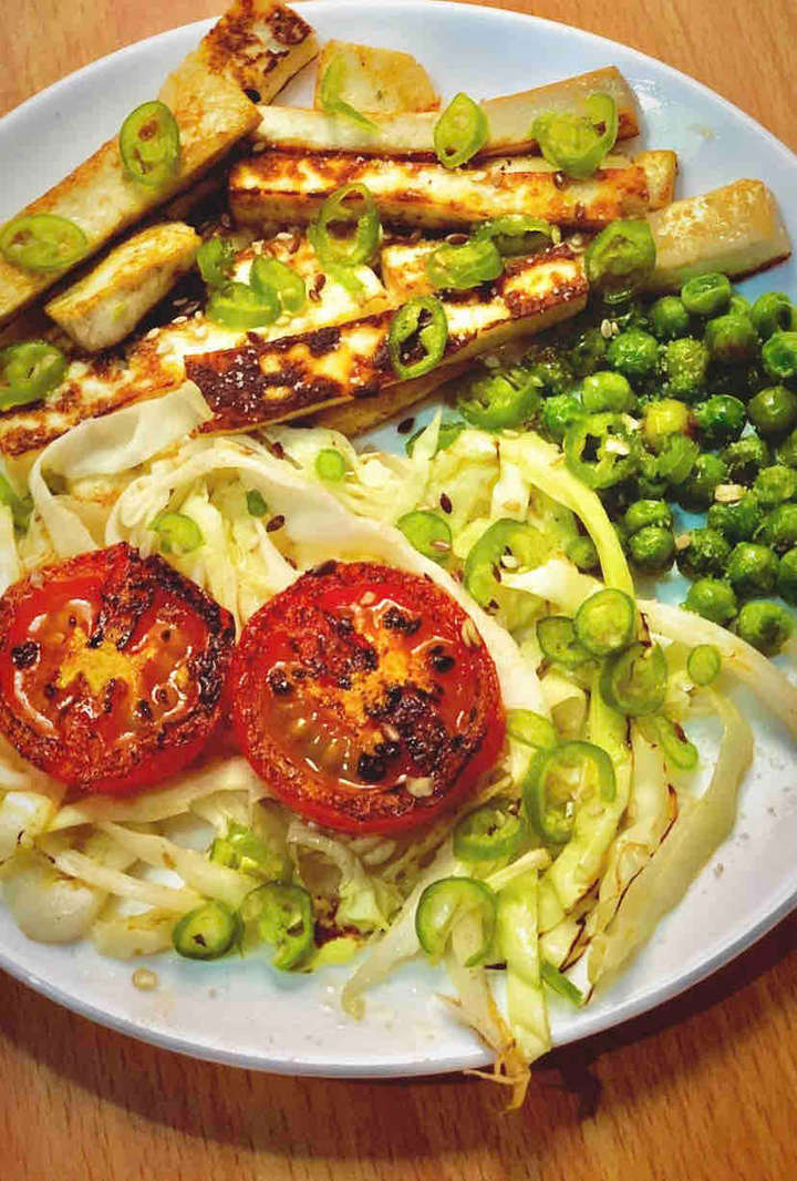 Sautéed Paneer & Veggies